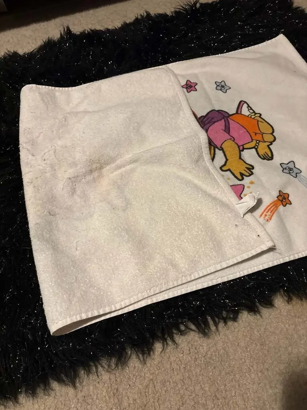 Vintage 2003 Dora the Explorer Hand Towel Viacom Franco Manufacturing